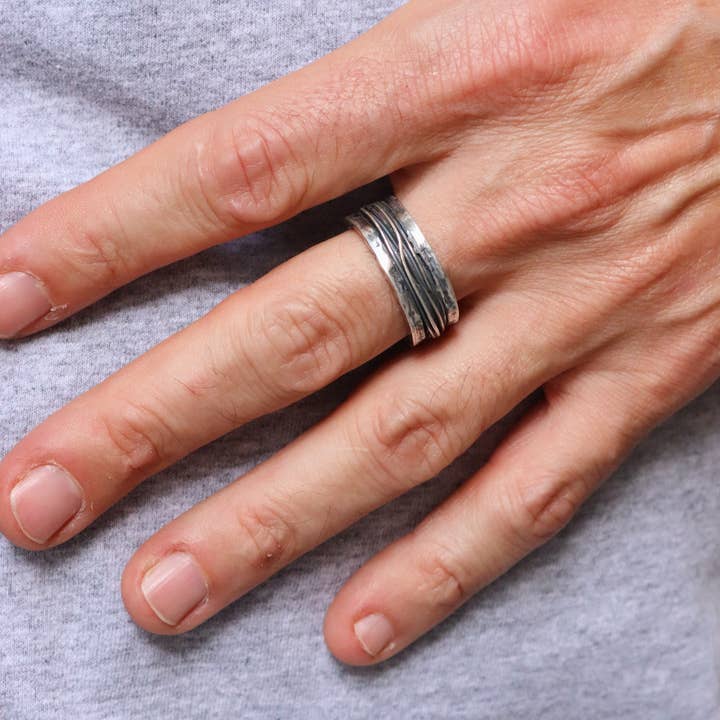 Nuriko herenring voor wholesale door PLATADEPALO