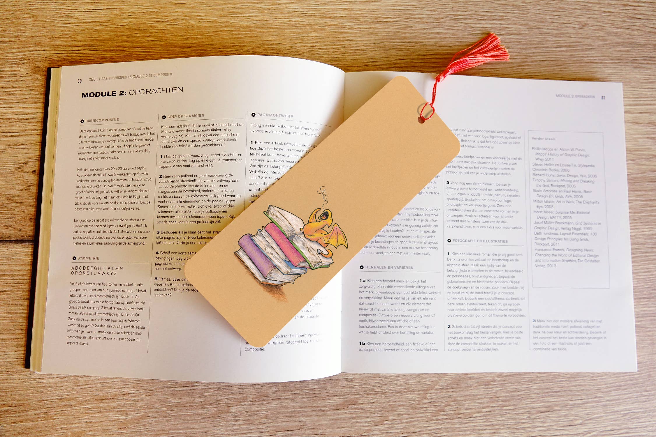 Digitaldreamcloud - Wholesale Bookmark - Boekenlegger met kwastje boeken draak 1