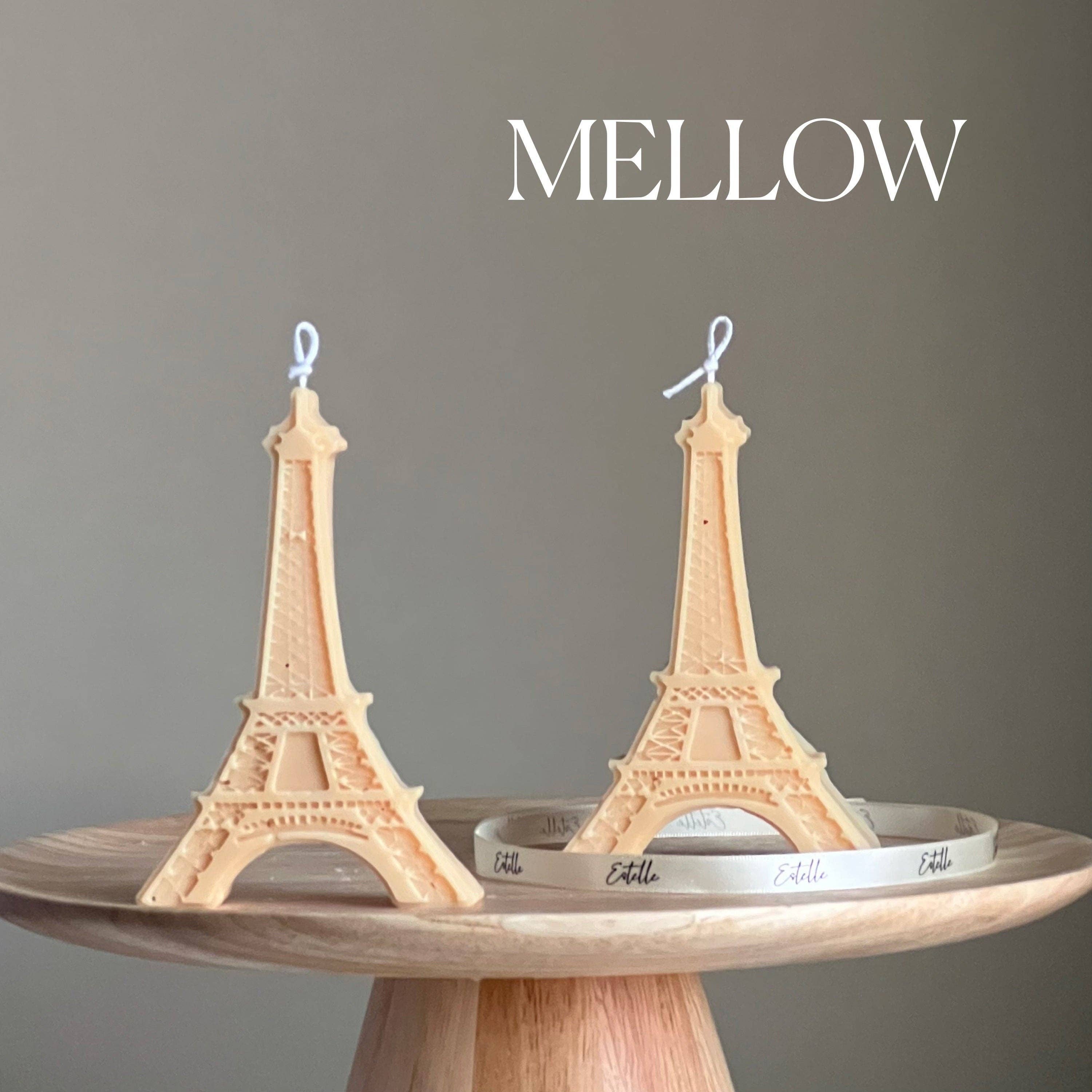 Estelle Studio - Wholesale Novelty Candle - Eiffel Tower Soy Candle: Handmade Decorative Pillar Candle3