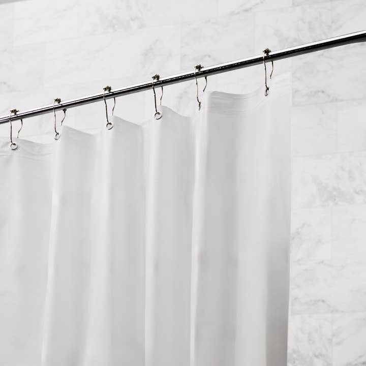 72"x72" Shower Liner with Grommets - Frosted for wholesale by Core Home