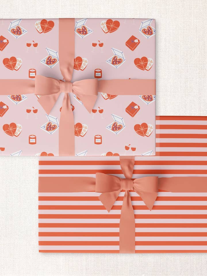 night in together double-sided wrap sheet for wholesale by Urbanic Goods