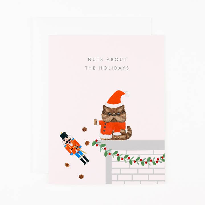 Dear Hancock - Wholesale Christmas Card - Nuts about the Holidays