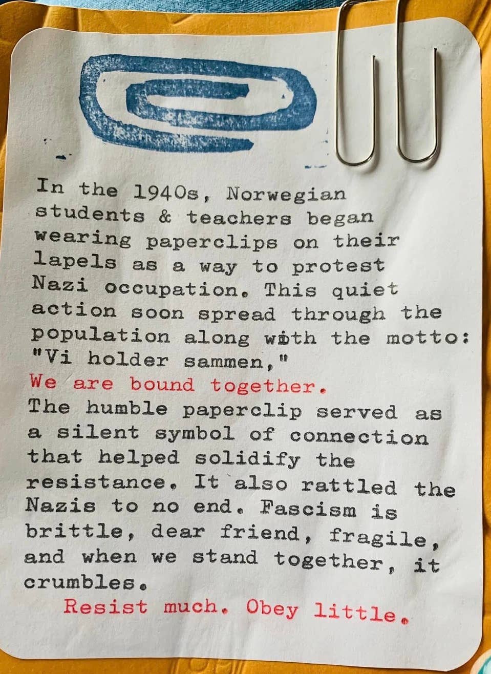 HapBee Creative Studios - Wholesale Knitting/Crochet Supplies - BOUND TOGETHER / NO KINGS / RED HAT stitch marker set1