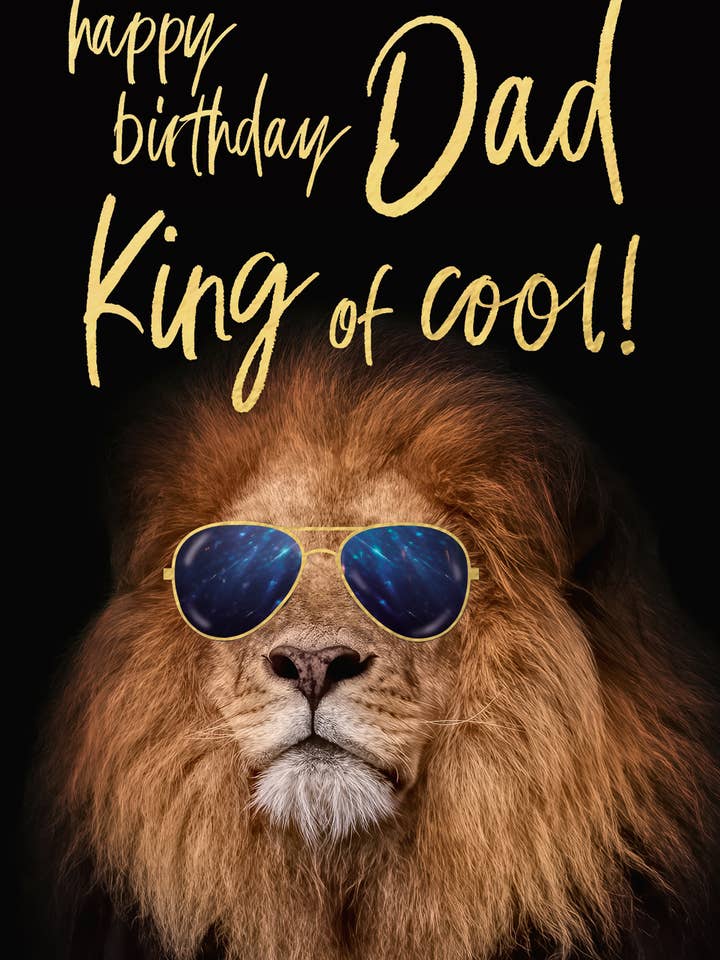 Papà - Re del Cool! per la vendita all'ingrosso da parte di Abacus Cards and Clare Maddicott Publications