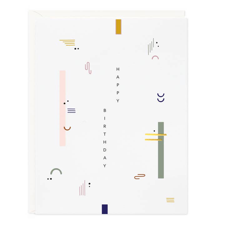 Birthday Little Bits Greeting Card for wholesale by Ramona & Ruth