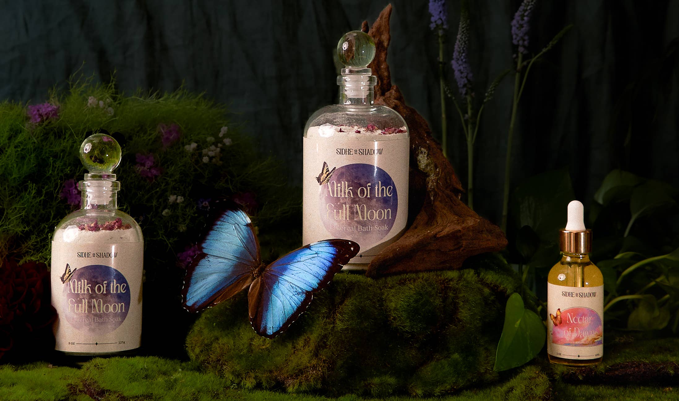 Sidhe and Shadow - Wholesale Bath Soak/Milk - Milk of the Full Moon - Ethereal Bath Soak5