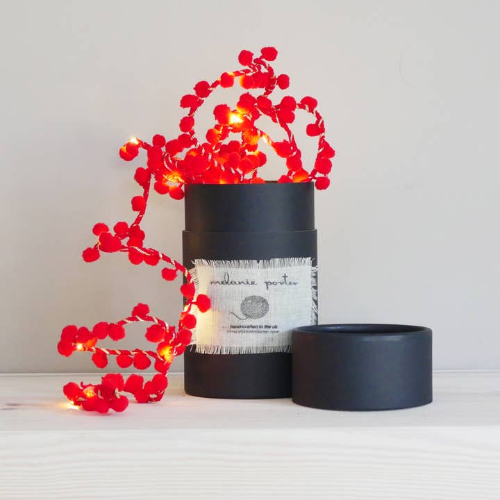 Melanie Porter – wholesale String lights – Soft White Pom Pom Fairy Light String8