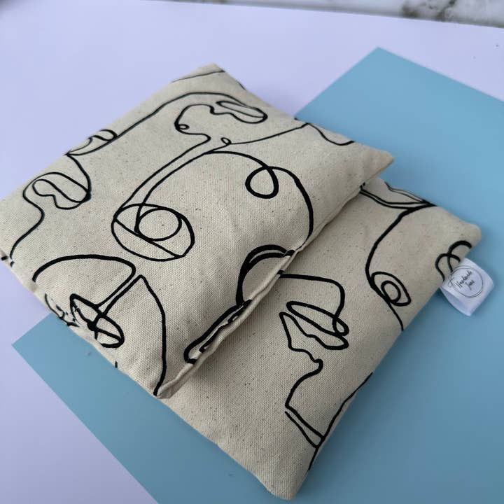 Handmade Jems - Wholesale Heating Pad - Faces Print Lupin Heat Pack