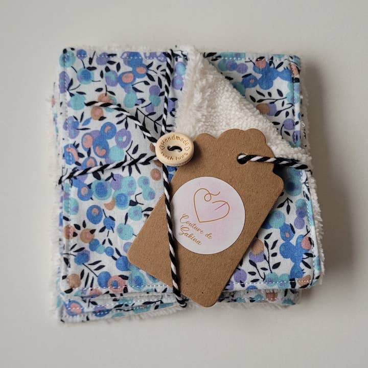 Couture de Sakina - Venta al por mayor Desmaquillantes - Toallitas desmaquillantes reutilizables8