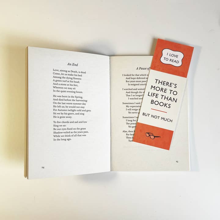 Classic Orange Penguin Paperback Bookmark for wholesale by PaperPaper Ltd