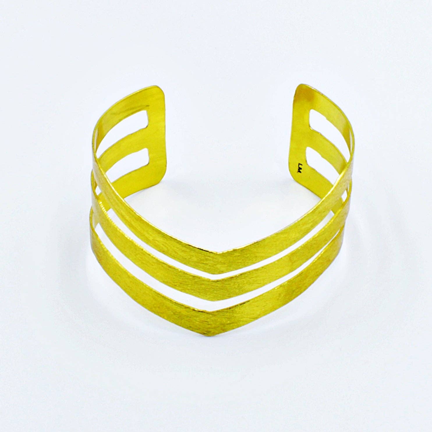 LA MAR - Wholesale Cuff Bracelet - WONDER gold-plated bracelet - Design with character1