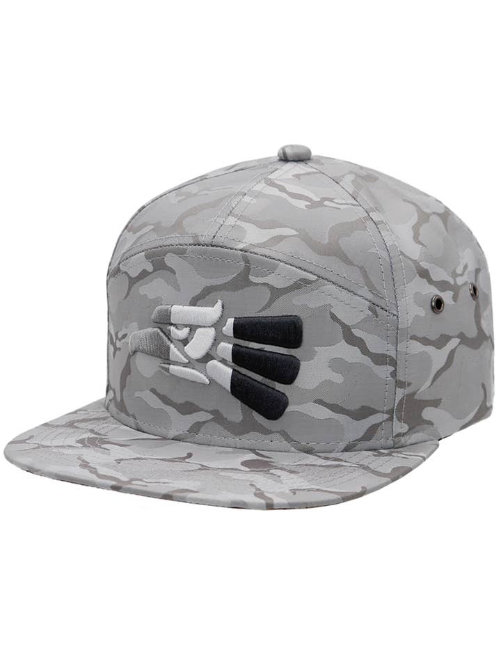 Mono Hecho En Mexico Snapback mit 7 Panels, Camouflage-Design für den Großhandel von Cap Zone