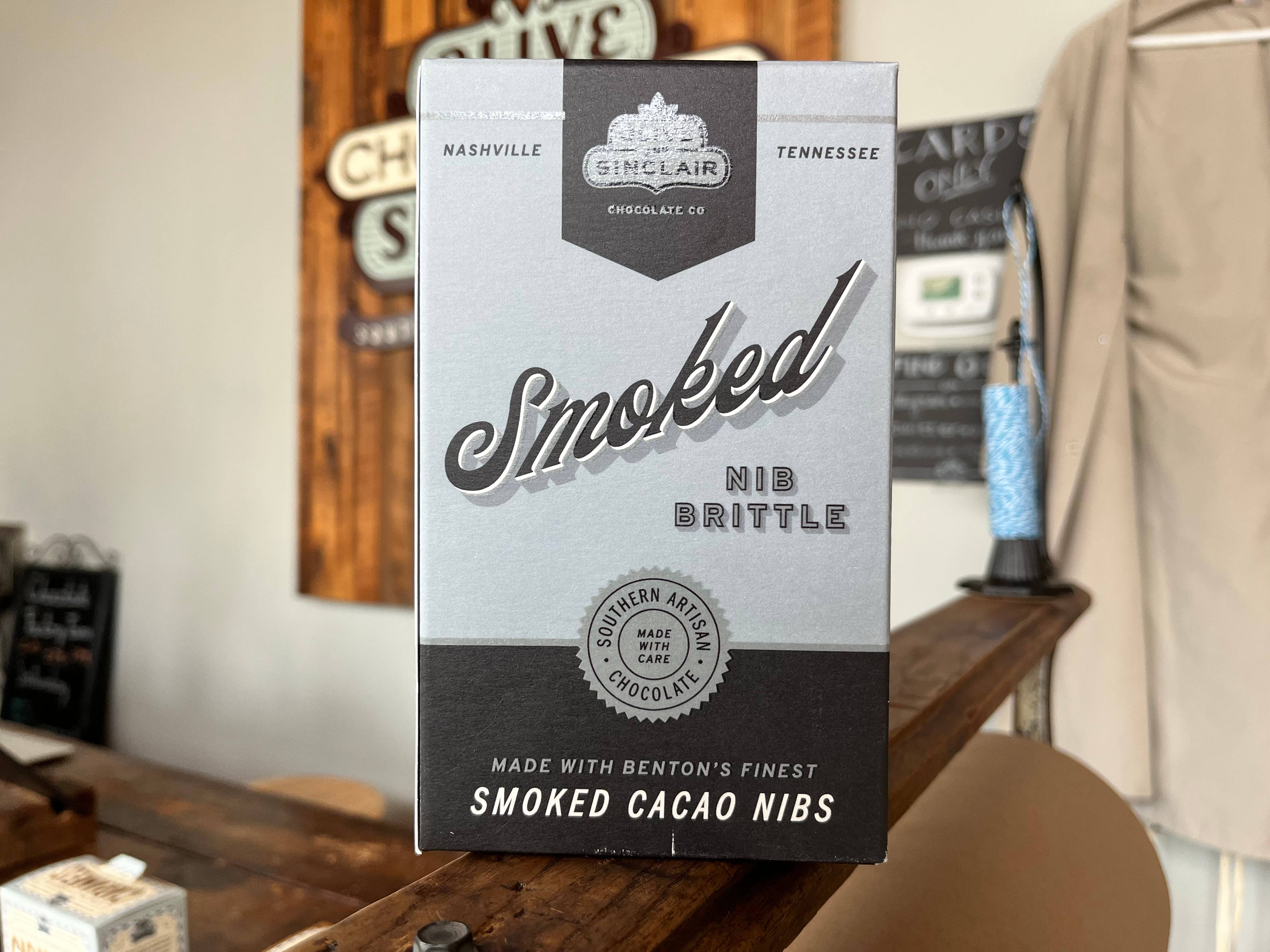 Olive & Sinclair Chocolate - Wholesale Brittle - Smoked Nib Brittle3