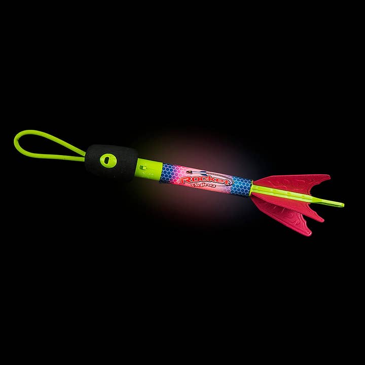 La Luna Bella - Toys - Wholesale Light-Up Toy - Kids & Baby - 9.5" LIGHT-UP SLINGSHOT ROCKET LLB Light-up Toys
