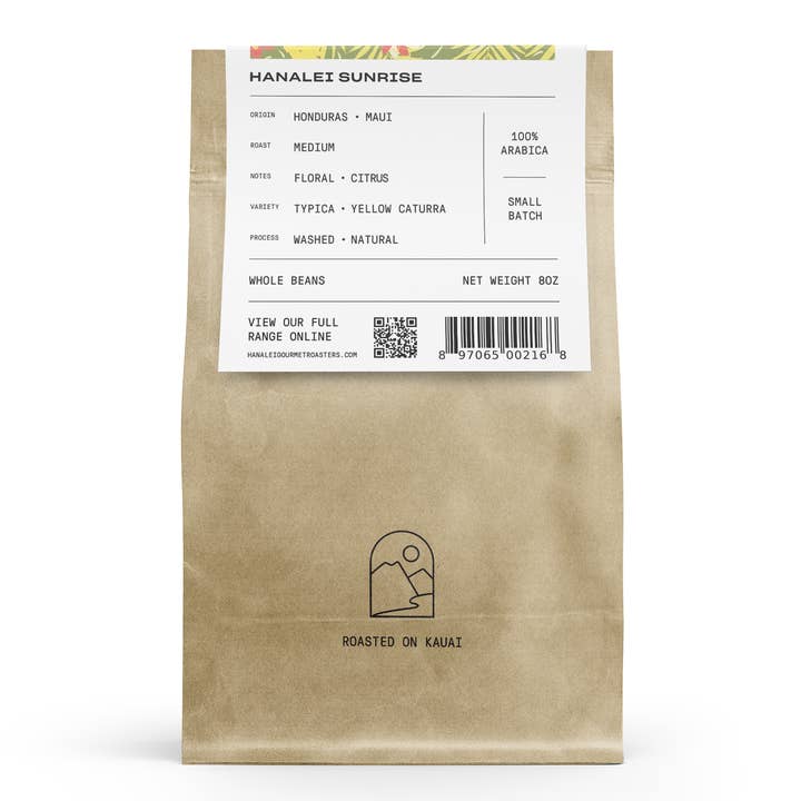 Hanalei Coffee Roasters - Vendita all'ingrosso Caffè in grani - Miscela Hanalei Sunrise1