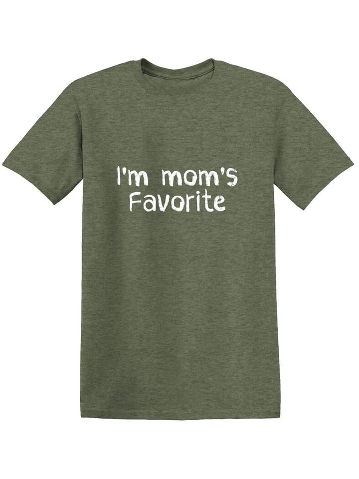 Feelin Good Tees - Wholesale Screen Printed T-Shirt - Women's - I'm Mom's Favorite.15