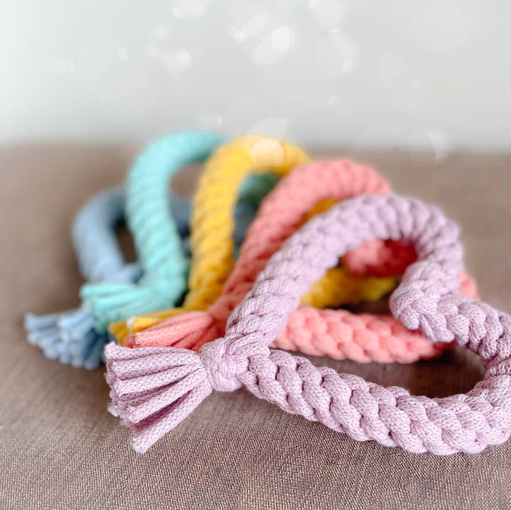 Muttsie UK – wholesale Pet rope toy – Dog – Heart Dog Toy8