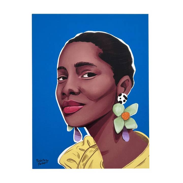 Ilustração exclusiva e solidária “Flores de maio” por atacado de Pedrita Parker