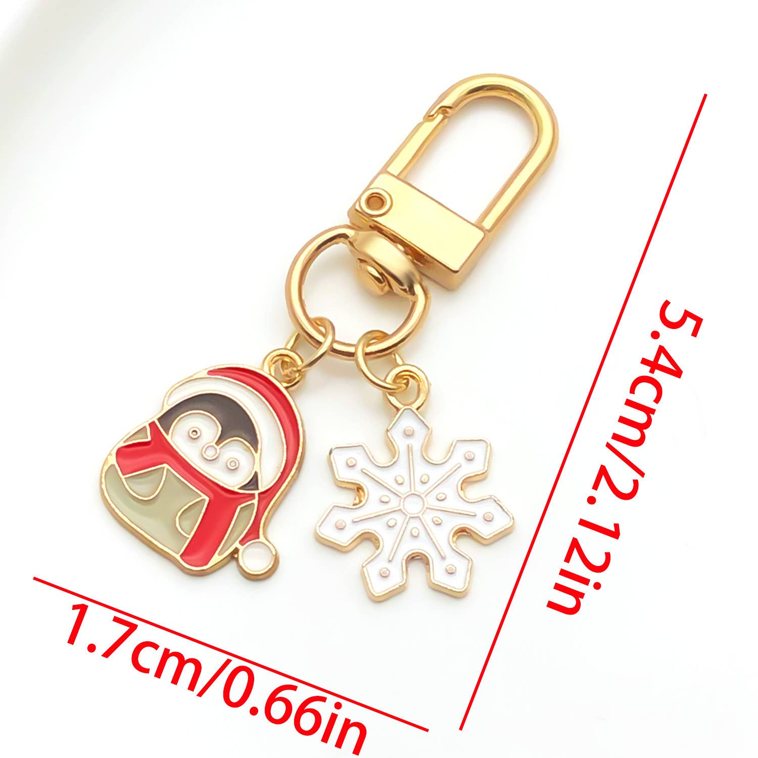 MKS America - Wholesale Keychain - Women's - Merry Christmas cute Christmas tree Santa Claus keychain2