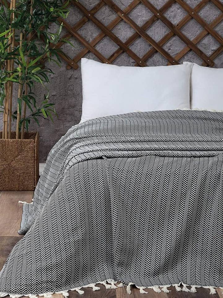 Scandinavian Series -Queen & King Bed Throw, Bedspread, Bedc for wholesale by EL PATITO TOWELS & BATHROBES