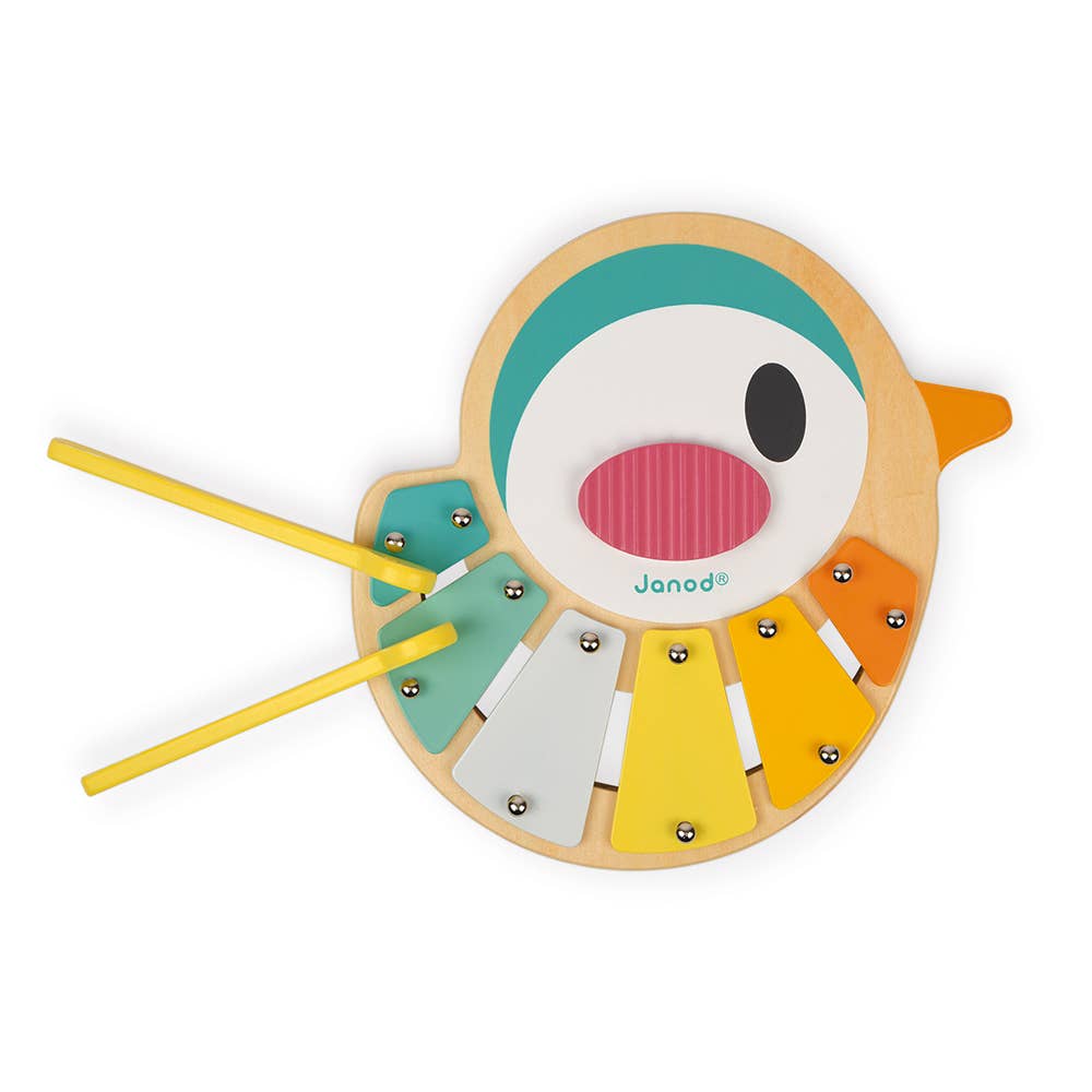 Janod - Wholesale Musical Toy - Kids & Baby - Pure - Bird Xylo6
