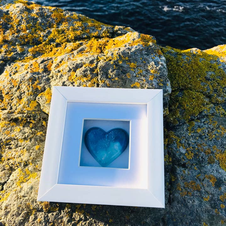 Oceana by Dreams in Driftwood - Wholesale Wall Accent - Ocean Heart Wall Art inspired by the ocean - coastal gifts