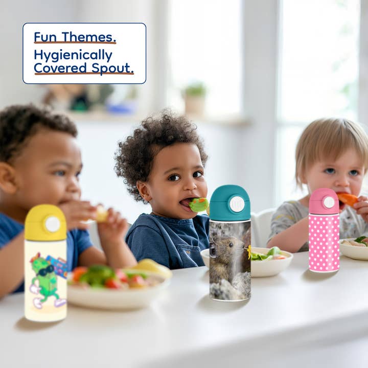 3dRose - Wholesale Water bottle - 3dRose, Washington, North Cascades NP, Pika wildlife - US48 BJA0235 - Jaynes Gallery, Kids Water Bottle4