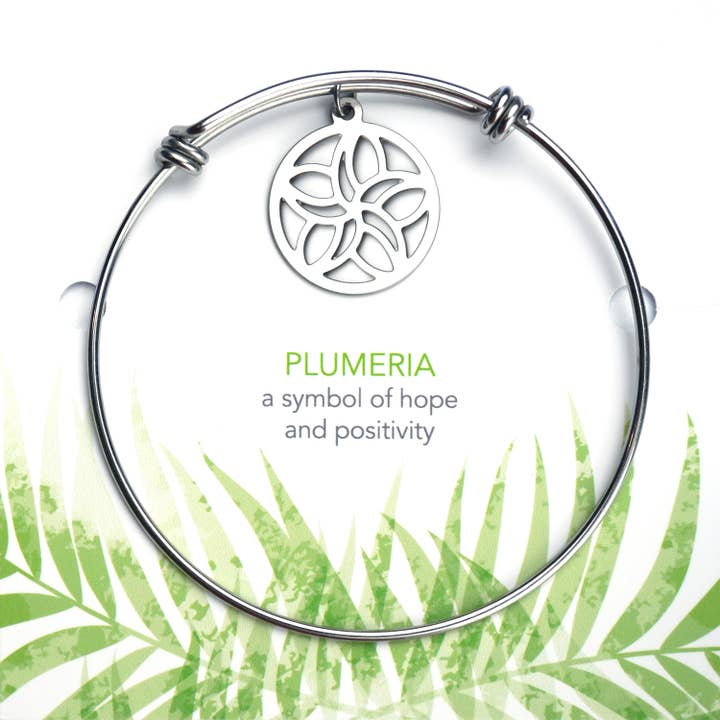 Pulsera Plumeria (Geométrica) para venta al por mayor de Melissa Lew