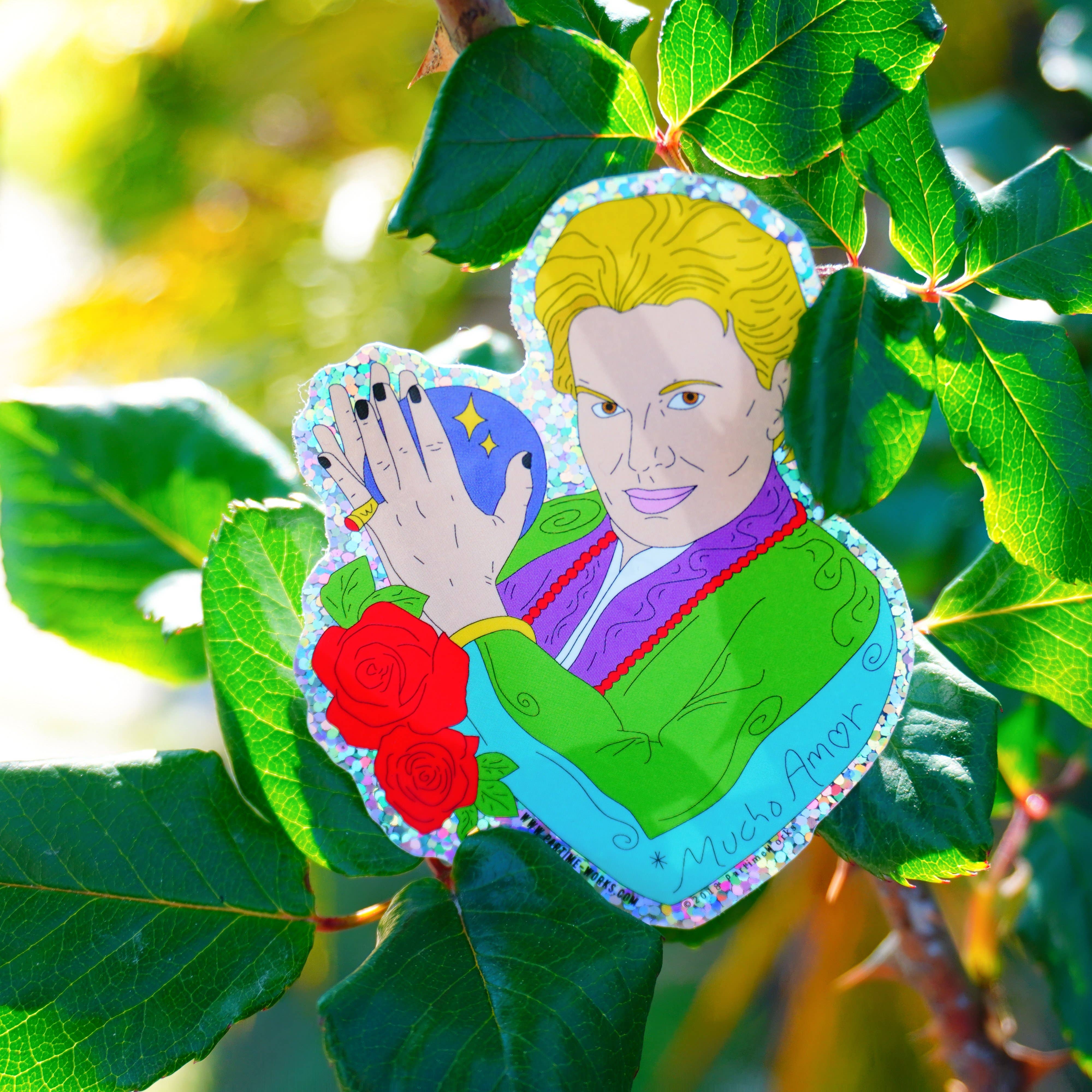 PARTIMEWORKS - Wholesale Sticker - Walter Mercado 3" Sticker0