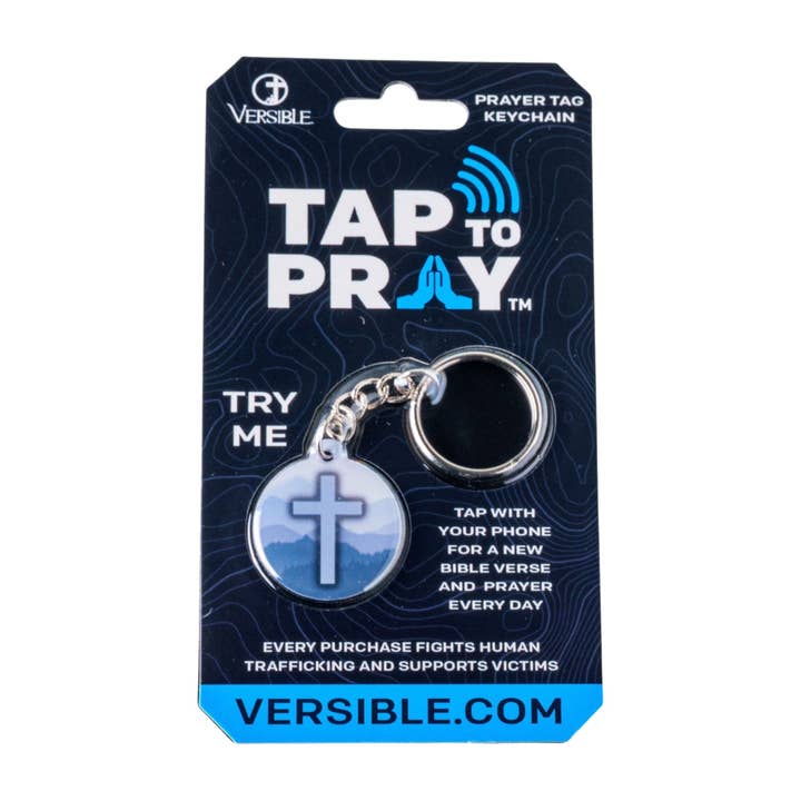 Versible - Wholesale Keychain - Unisex - Tap To Pray® Acrylic Keychain27