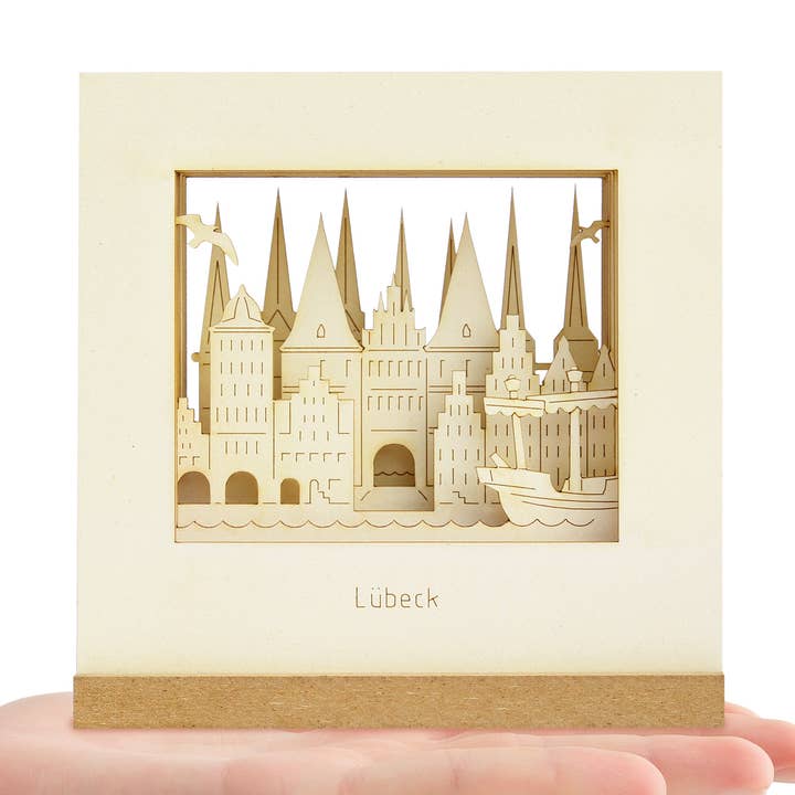 Lübeck-Silhoubox L — gift item for wholesale by SILHOUBOX