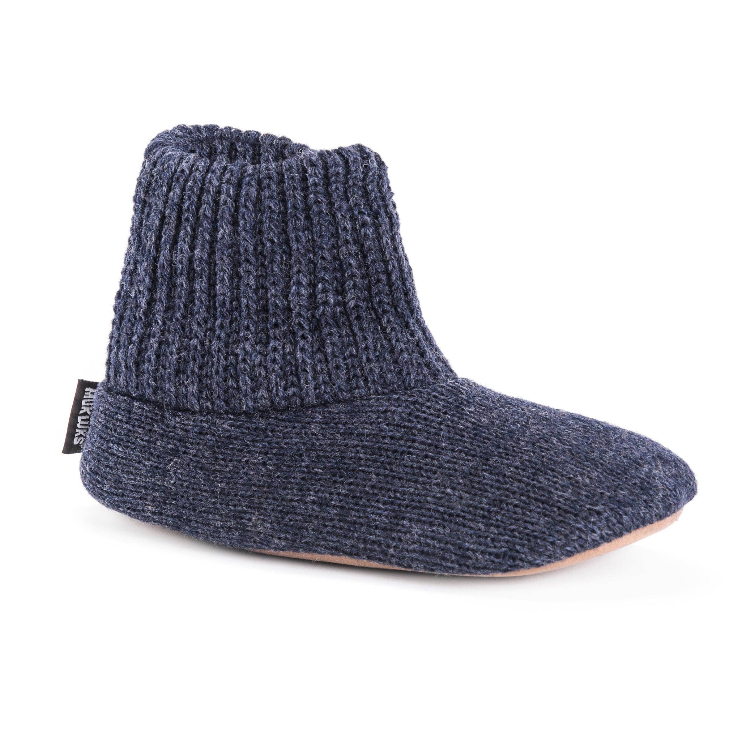 Muk Luks - Wholesale Sock Slippers - Men's - Muk Luks Men's Morty Ragg Wool Slipper Sock16