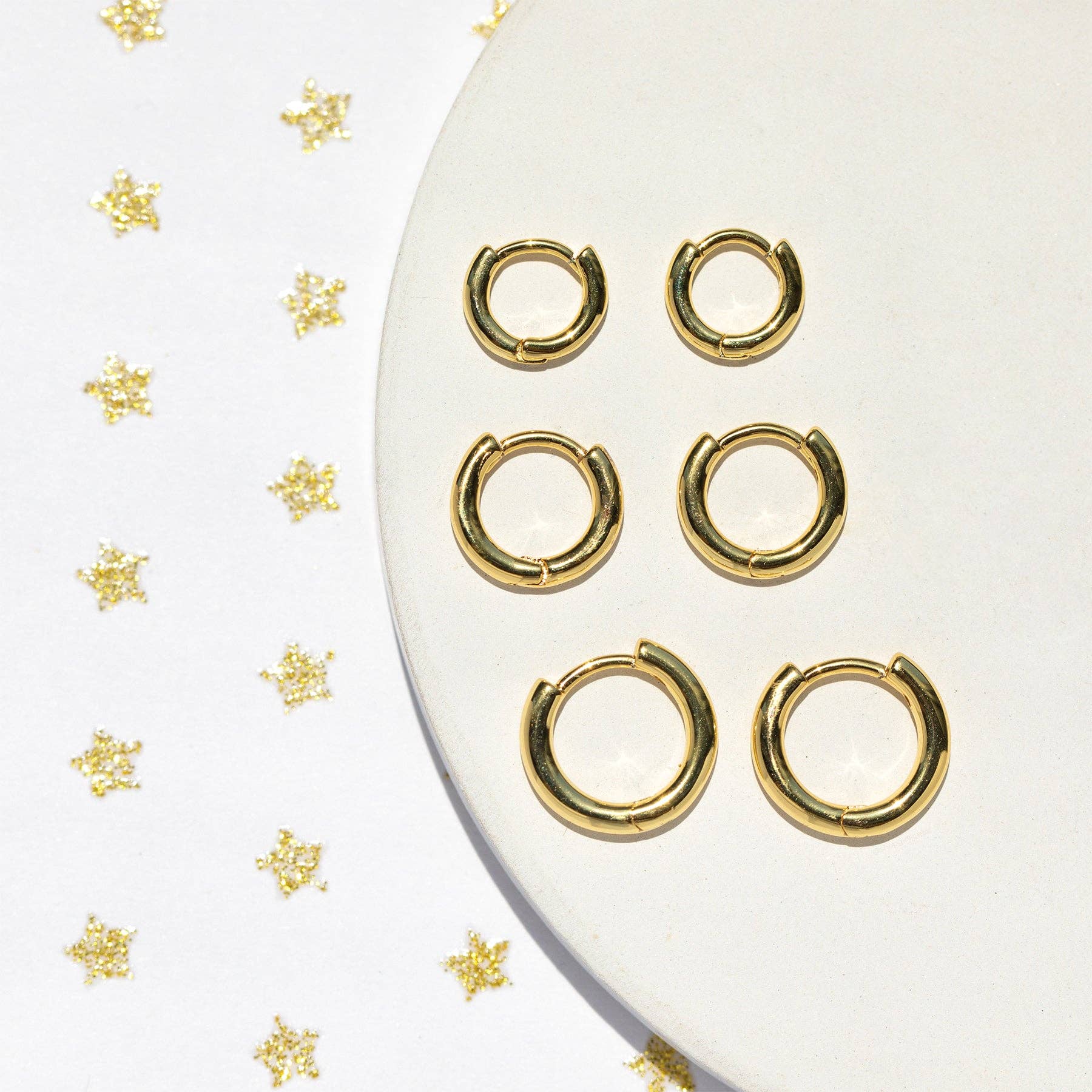 Girls Crew - Wholesale Jewelry Set - Angel City Hoop Set15