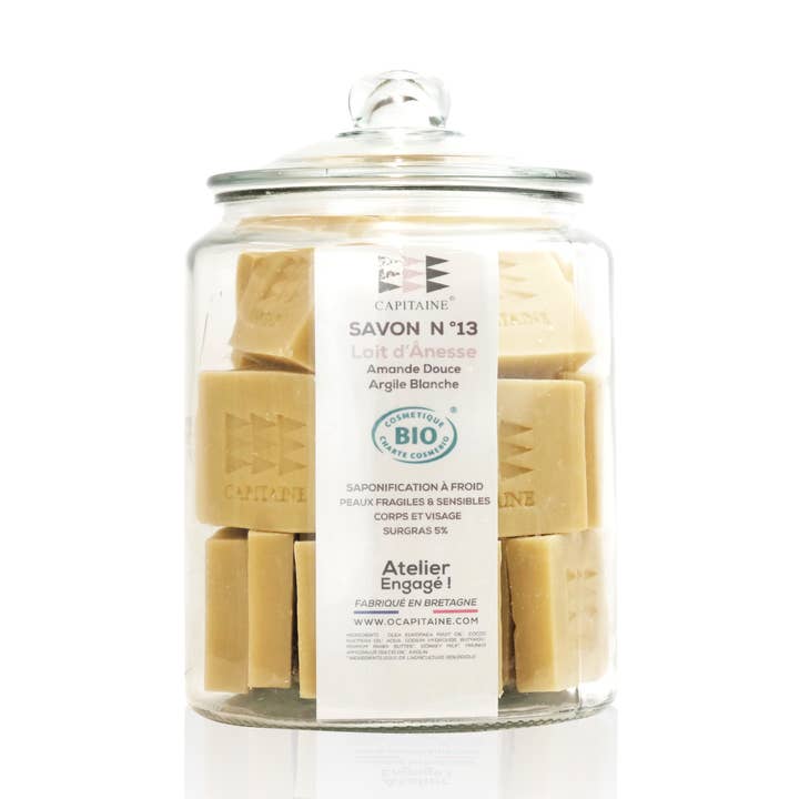 Organic Soap Jar with Donkey Milk - Washing Care - 30 x 100g and other Purchase Wholesale savon lait d'ânesse. Free Returns & Net 60 Terms on Faire trending on Faire.