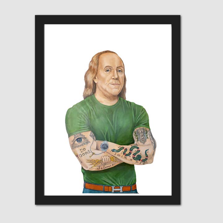 LX Artworks - Wholesale Art Print - Buff Ben (Benjamin Franklin) Paper Print