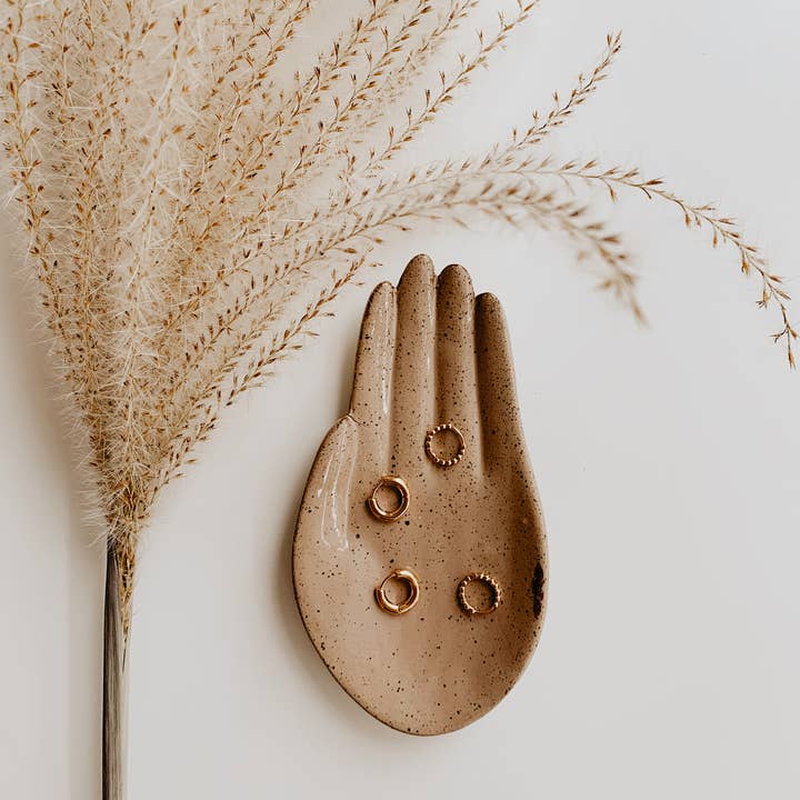 Océanne - Vendita all'ingrosso Orecchini a cerchio - Piccoli cerchi dorati lisci o con perline0