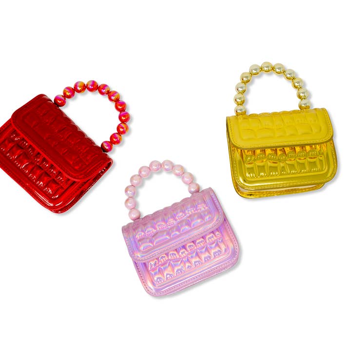 Tiny Treats and ZOMI GEMS – Großhandel Geldbörsen-/Taschenzubehör – Kinder – Mini Glam Geldbörse mit gestepptem Perlengriff15