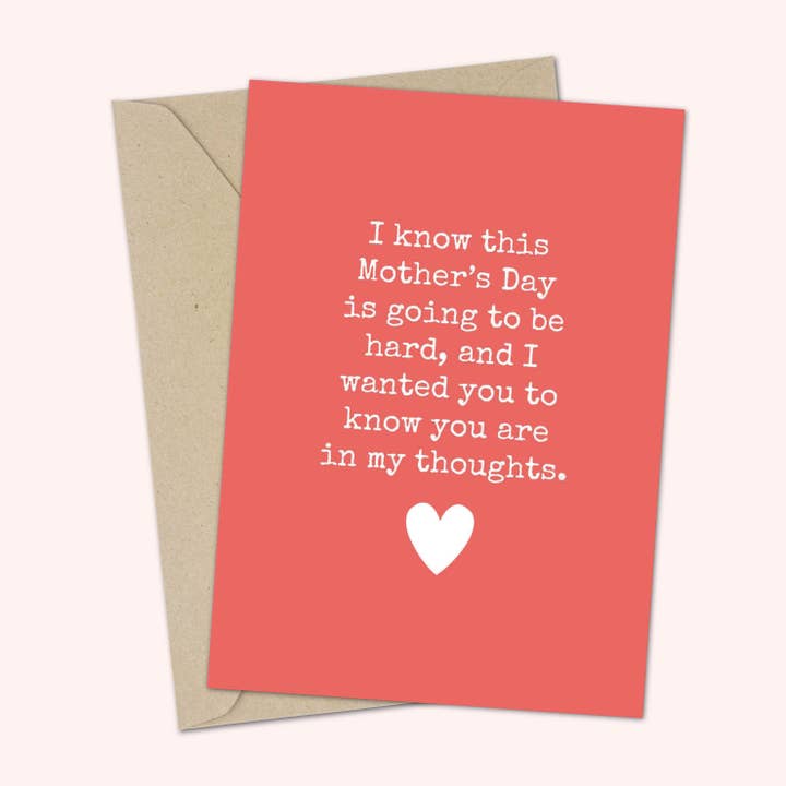 Biglietto per lutto per la festa della mamma per la vendita all'ingrosso da parte di Duckduckle Design