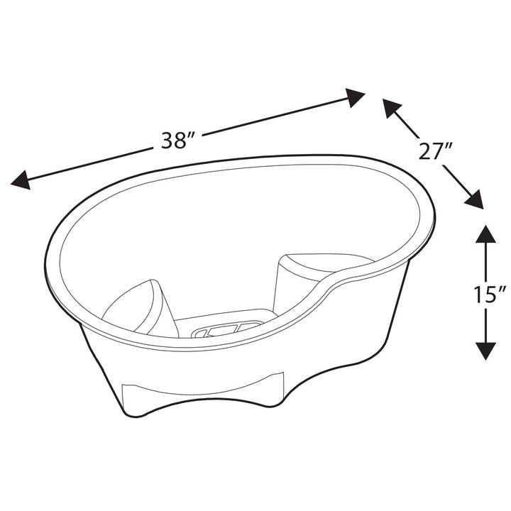 Algreen - Wholesale Outdoor Ornament/Decor - 33Gal Avonlea Preformed, Rigid Pond liner1
