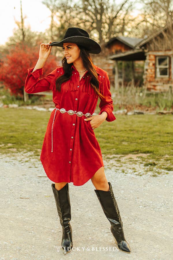 Western Fringe Dresses