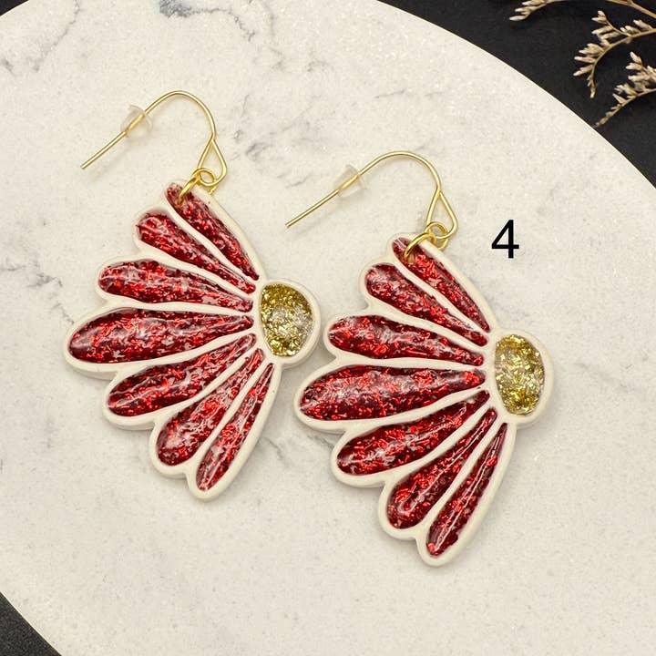 ELT Art Creations - Vente Boucles d'oreilles pendantes - Daisy Doos8