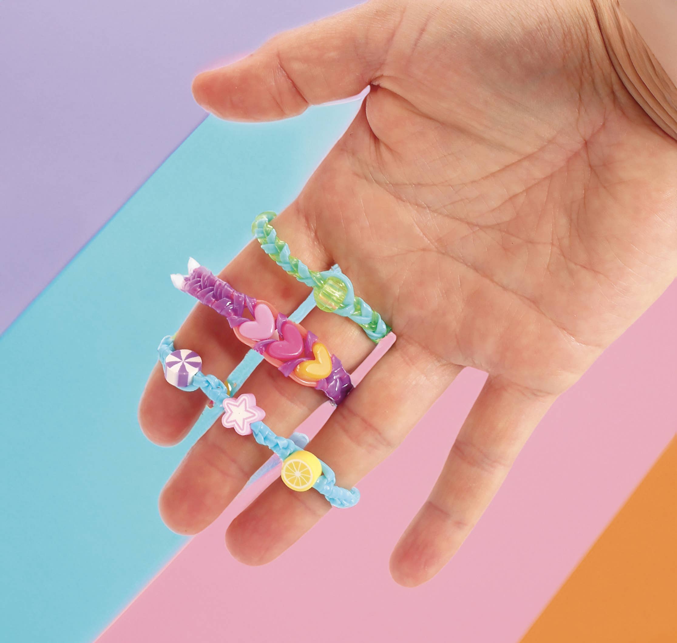 Graine Créative - Vendita all'ingrosso Gioielli fai da te - Bambini - Kit per braccialetti intrecciati Scoubidou7