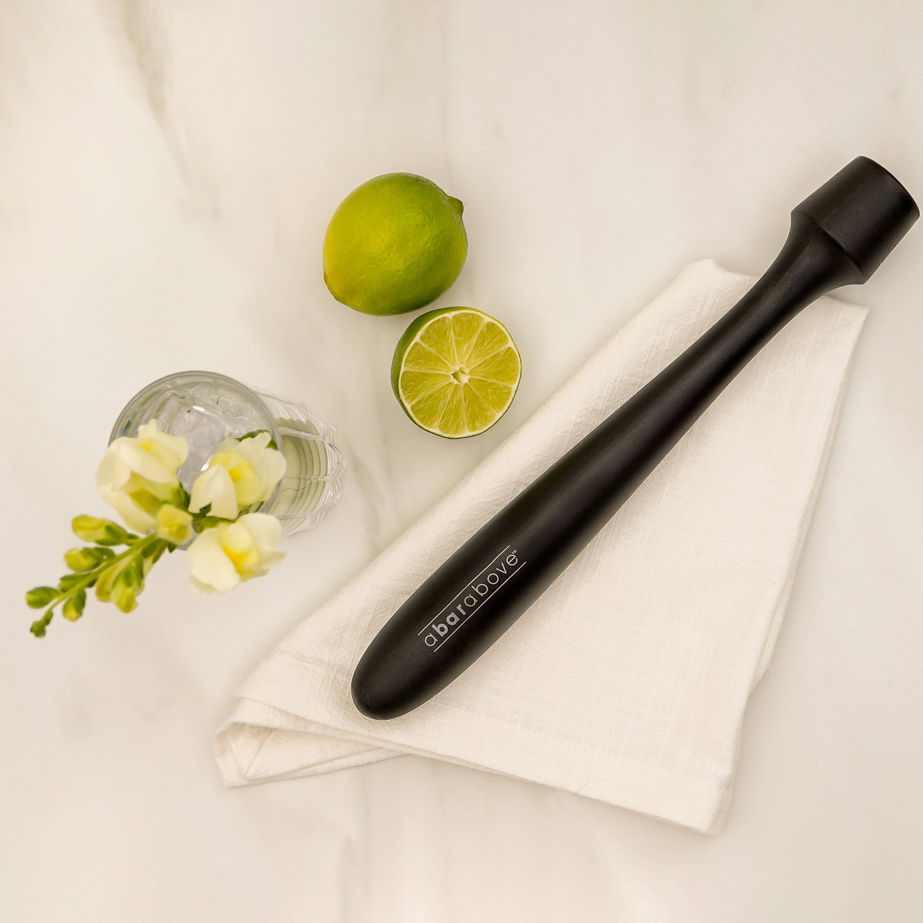 A Bar Above – wholesale Muddler – Cocktail Muddler, Extra Long Plastic - Black5