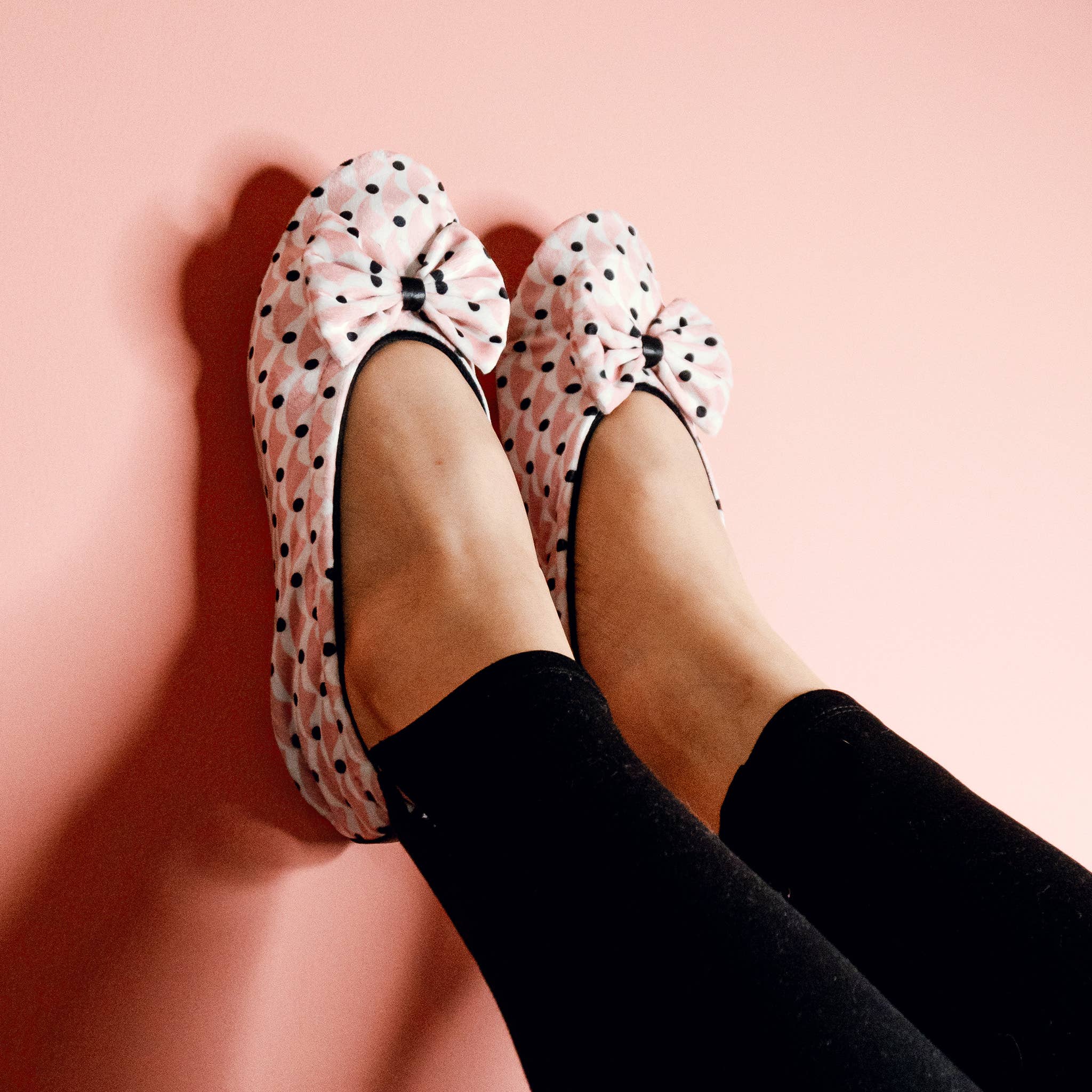 japanese Women's indoor ballerinas in printed velvet - CF0147 for wholesale on Faire1