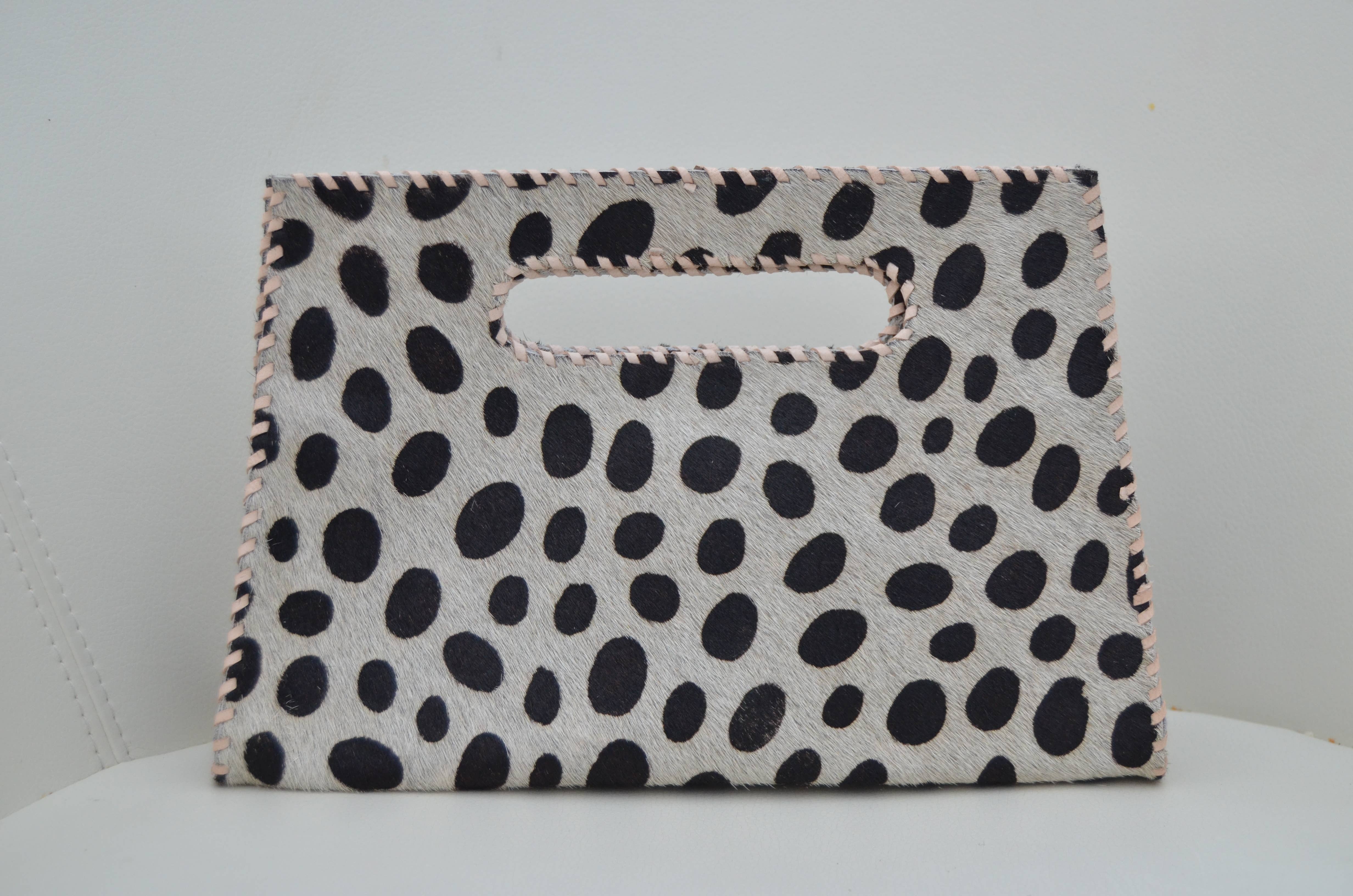 STUDIO CALEIDOSCOPE - Wholesale Clutch Bag - Women's - Mia Clutch Printed Hairon Leather4