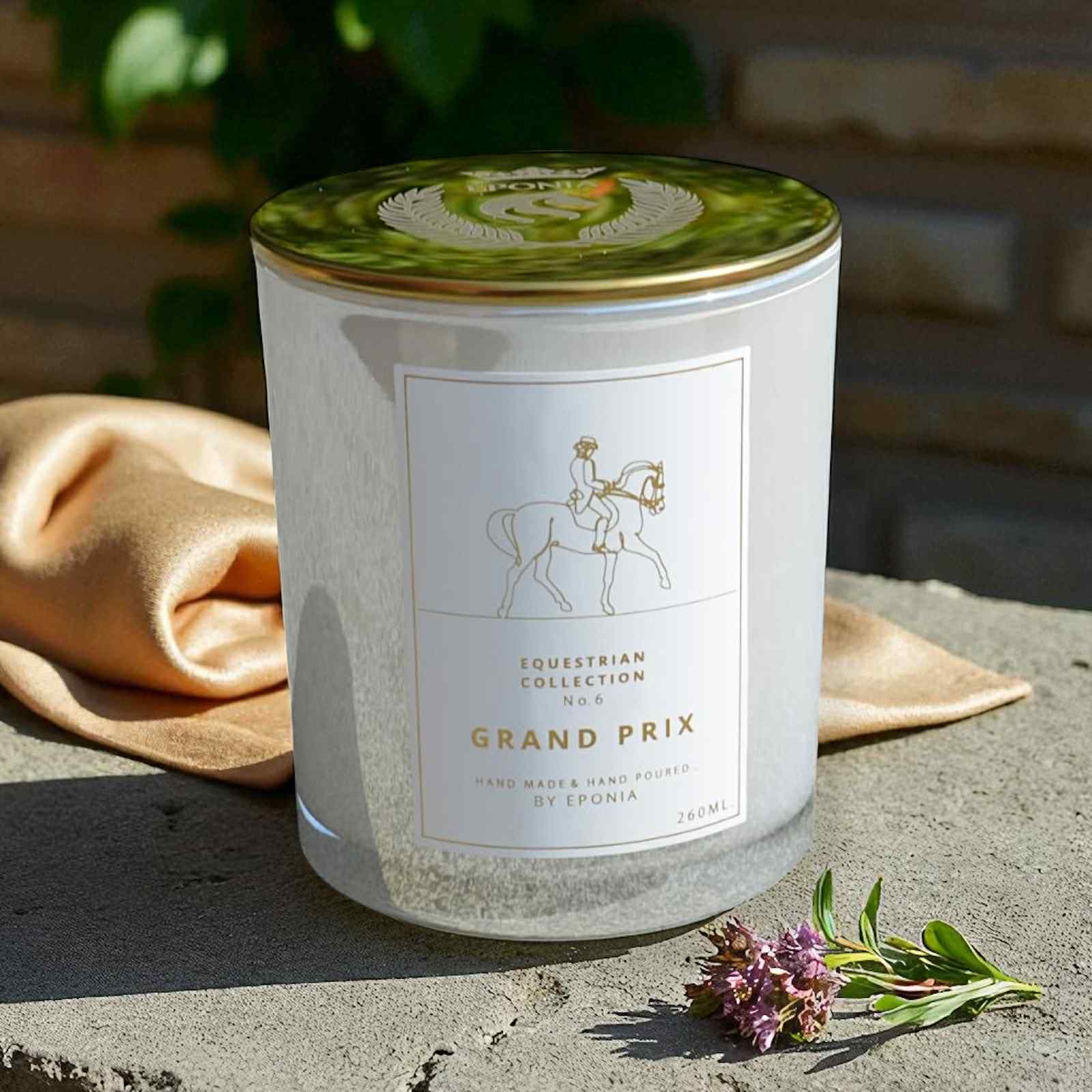 EPONIA EQUESTRIAN LIFESTYLE - Wholesale Jar/Filled Candle - Scented Candle  - Grand Prix - Equestrian Collection 260ml2