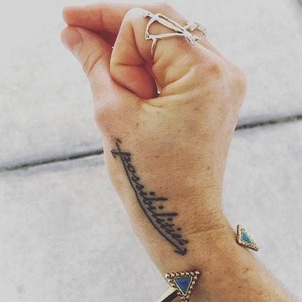 Möjligheter Manifestation Tatuering för wholesale av Conscious Ink