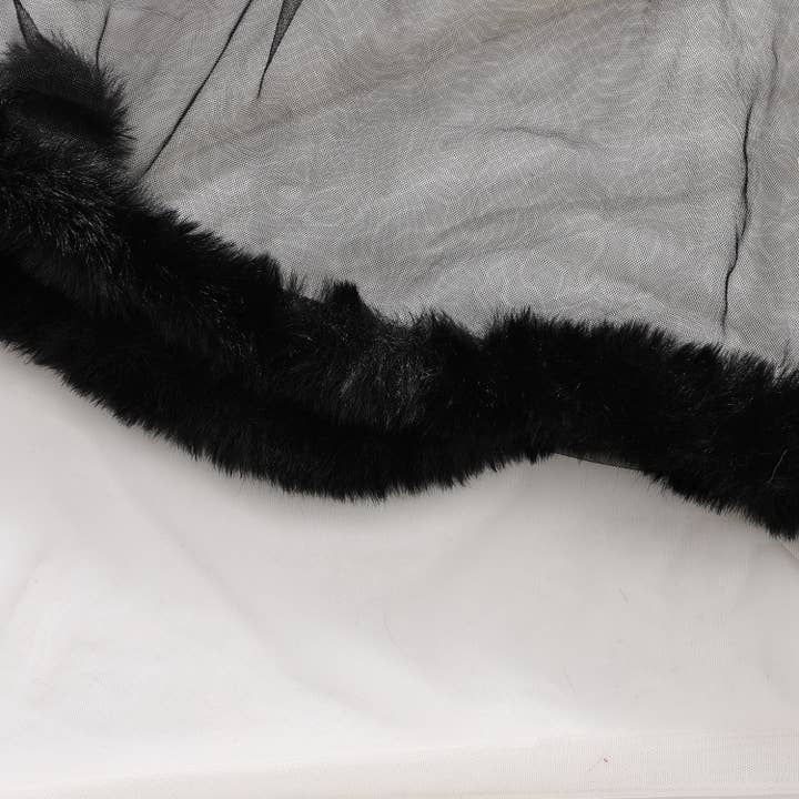 Tourtiwi - Wholesale Lingerie Set – women's - Valentine's Day Mesh Plush Lace Splicing Sling Dress18