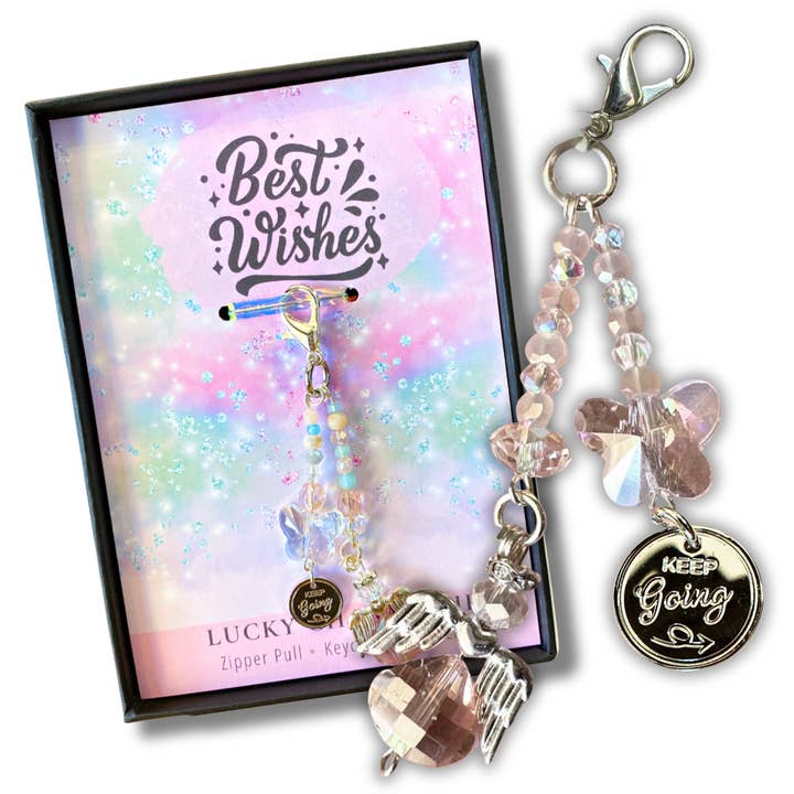 Pendentif Porte-Bonheur - Meilleurs Vœux pour la vente par Stella Posh