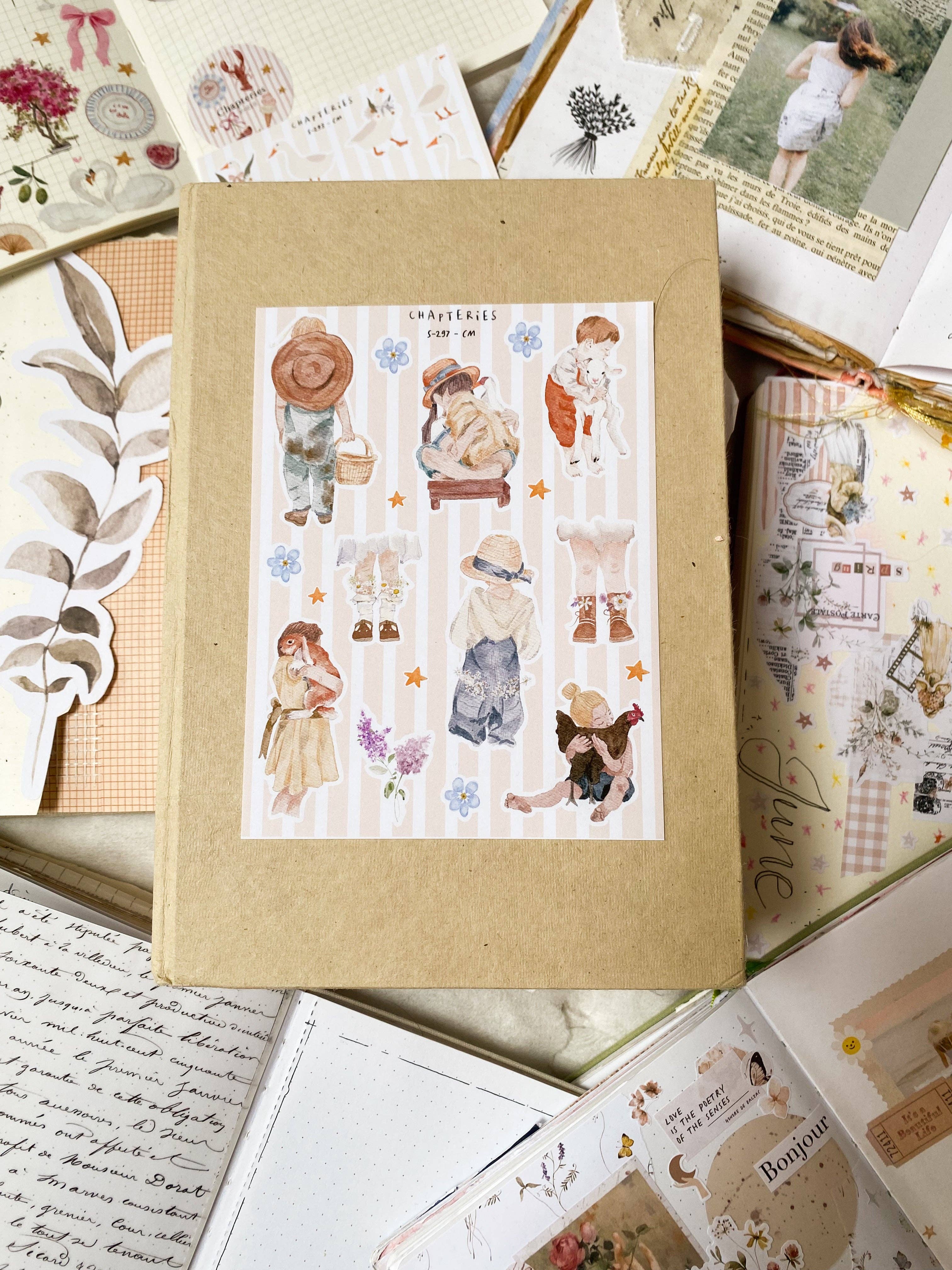 Chapteries – wholesale Scrapbooking kit – Week end at the cottage box2